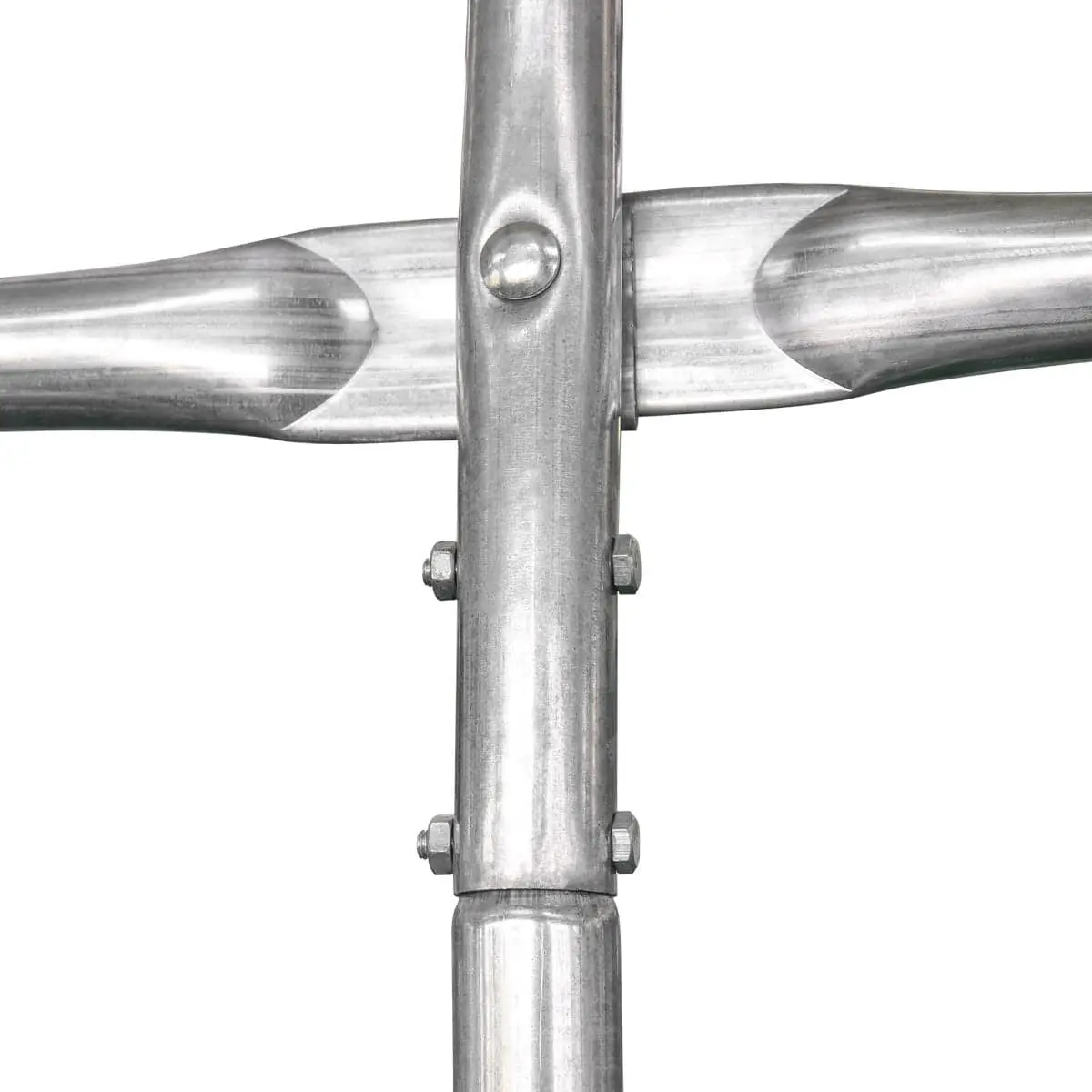 12' x 30' Car Shelter w/Rounded Roof & Heavy-Duty 11 OZ PE Fabric Cover, Galvanized Steel Frame, Fabric front roll-up door, TMG-ST1230R - Image 10