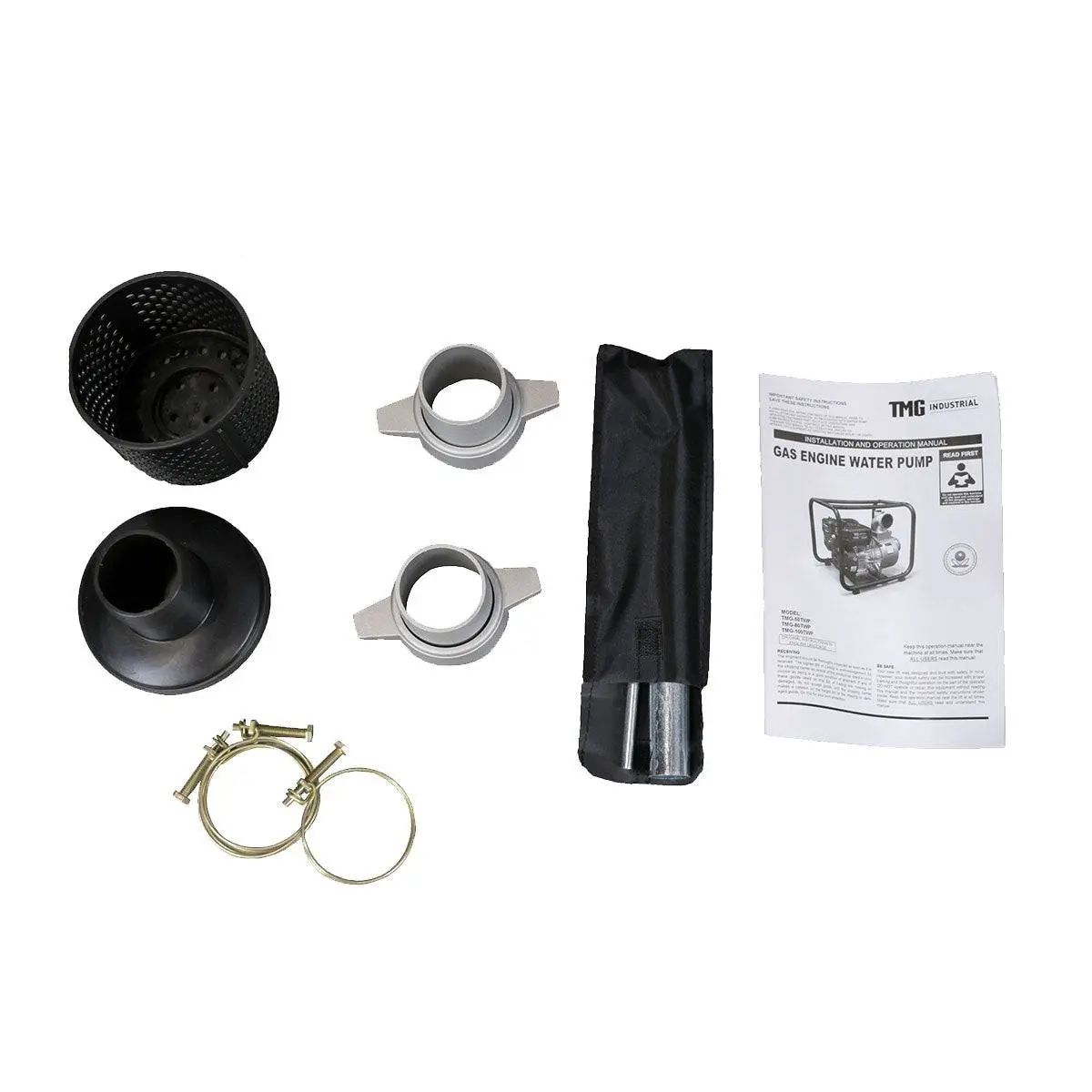 132 GPM 2" Semi-Trash Water Pump with 6.5 HP Gas Engine, TMG-50TWP - Image 6