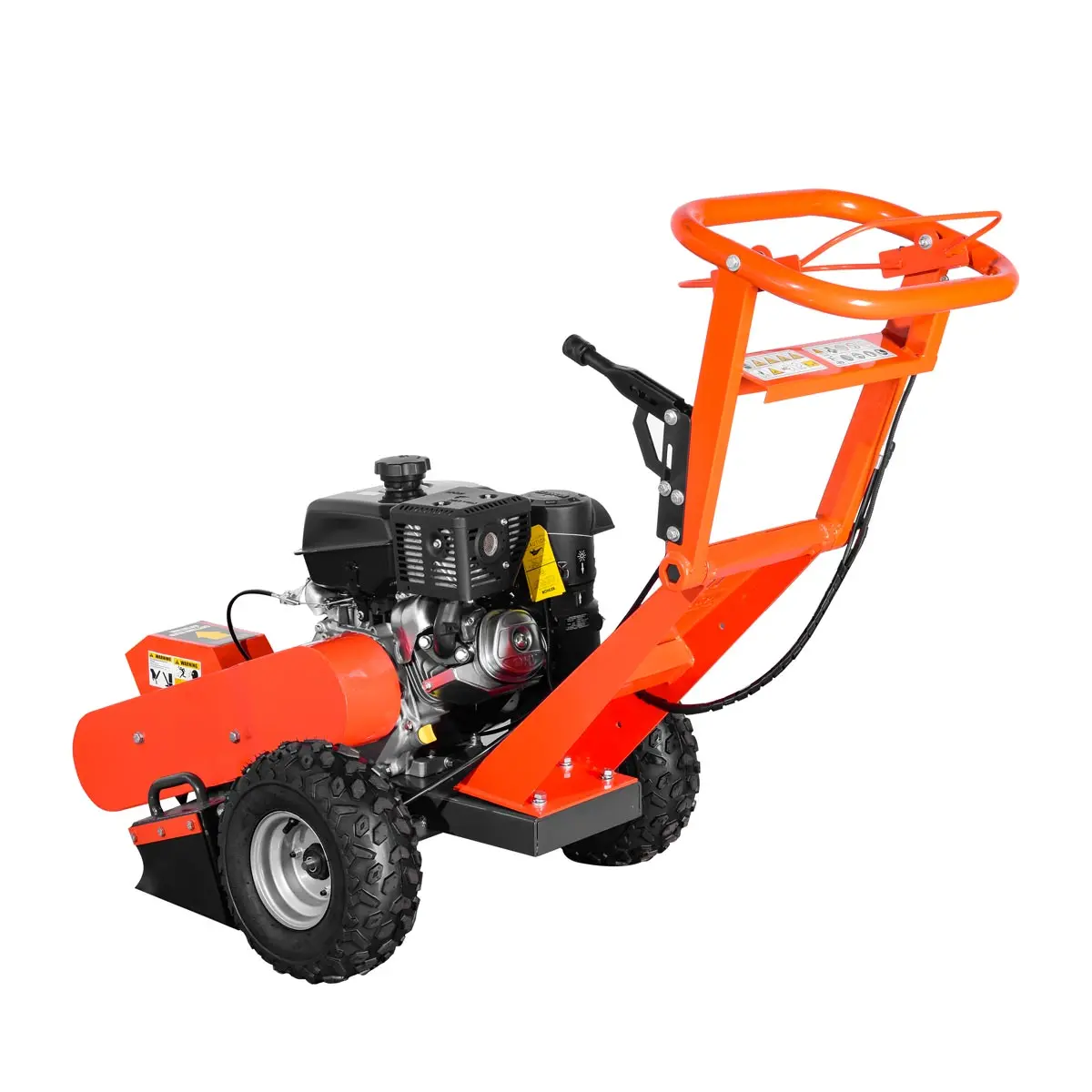Walk-Behind Kohler Powered Stump Grinder, 9 Carbide Teeth, 24" Cutting Capacity, 14 HP Gasoline Engine, TMG-GSG9 - Image 4