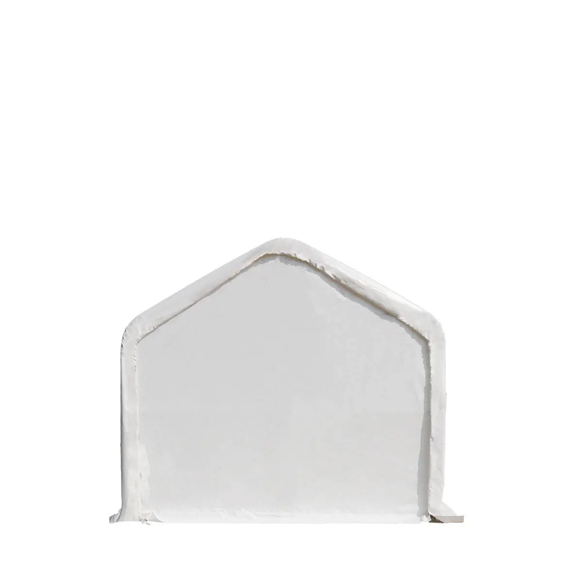 15' x 35' RV Carport Motorhome Storage Shelter, 17 oz PVC Fabric Cover, Front Roll-Up Door, Enclosed Rear Wall, 3-Layer Galvanized Steel Frame, 10' Straight Sidewalls, TMG-ST1535 - Image 8