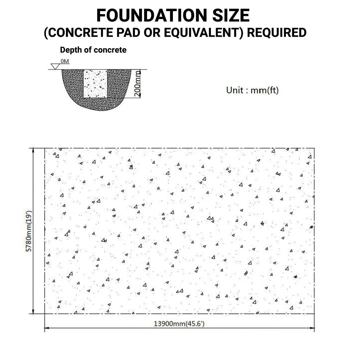 18' x 45' RV Carport Motorhome Storage Shelter, 17 oz PVC Fabric Cover, Front Roll-Up Door, Enclosed Rear Wall, 3-Layer Galvanized Steel Frame, 13' Straight Sidewalls, TMG-ST1845 - Image 5
