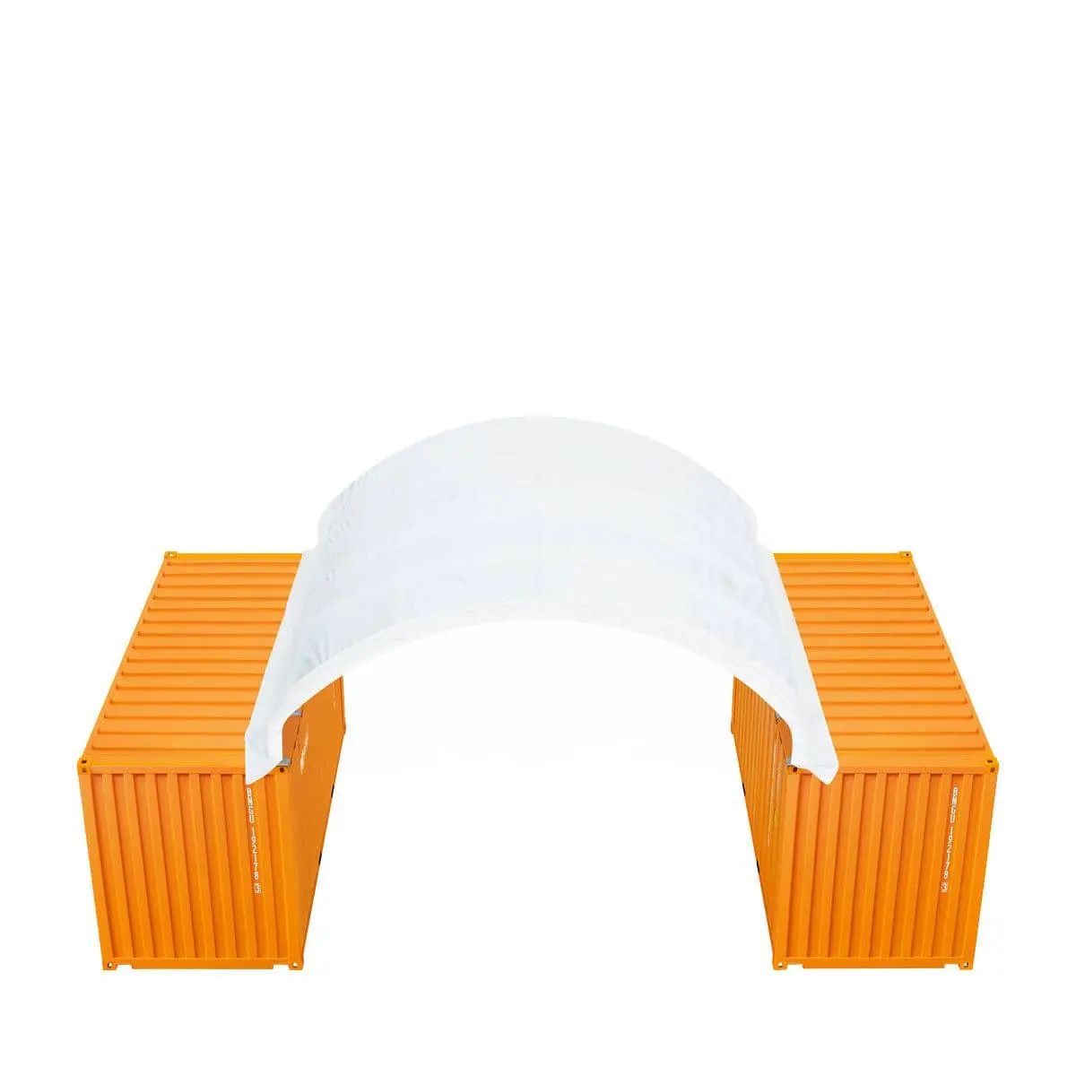 20' x 20' PE Fabric Container Shelter, Fire Retardant, Water Resistant, UV Protected, TMG-ST2021CE(Previously ST2020C) - Image 16