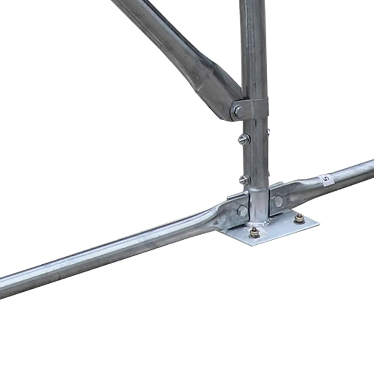 20' x 30' Arch Wall Peak Ceiling Storage Shelter with Heavy Duty 11 oz PE Cover & Drive Through Doors, TMG-ST2031P (Previously ST2030P) - Image 11