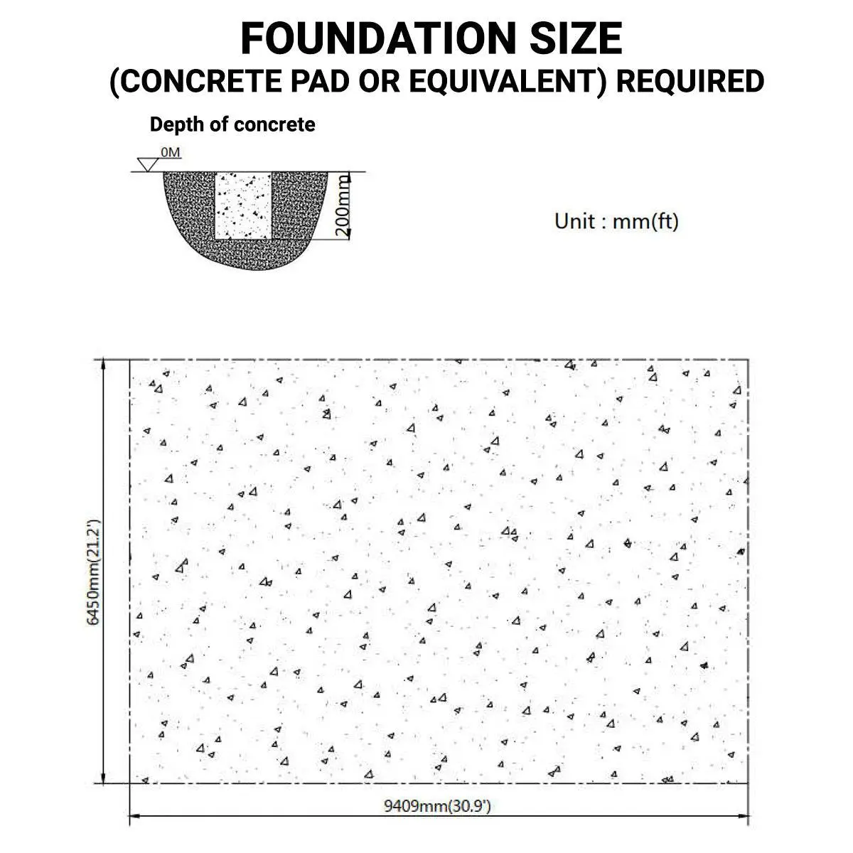 20' x 30' Arch Wall Peak Ceiling Storage Shelter with Heavy Duty 11 oz PE Cover & Drive Through Doors, TMG-ST2031P (Previously ST2030P) - Image 6