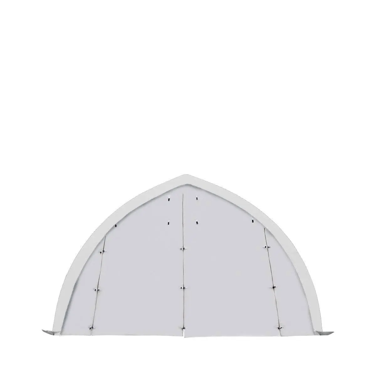20' x 30' Arch Wall Peak Ceiling Storage Shelter with Heavy Duty 11 oz PE Cover & Drive Through Doors, TMG-ST2031P (Previously ST2030P) - Image 7