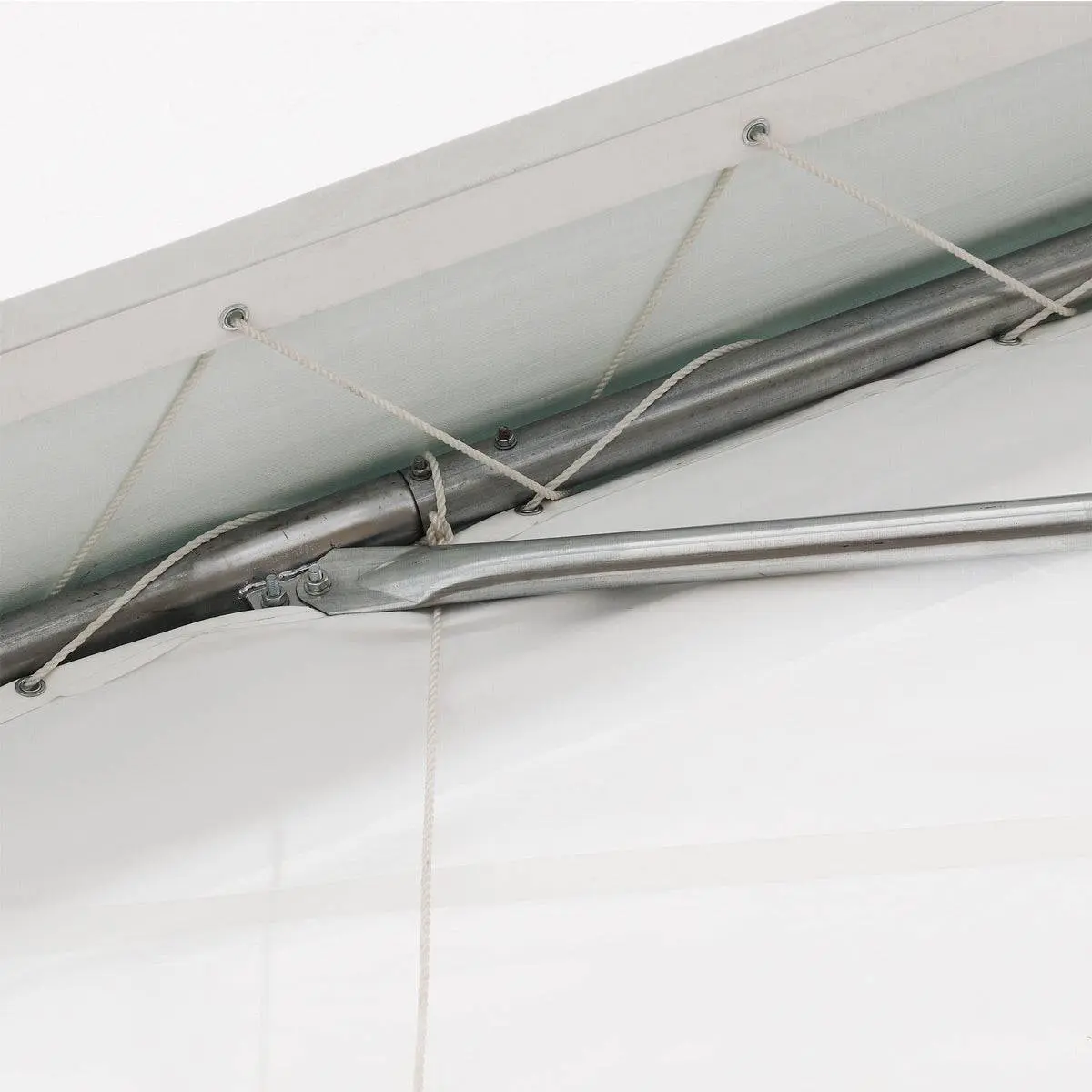 30' x 40' Peak Ceiling Storage Shelter with Heavy Duty 17 oz PVC Cover & Drive Through Doors, TMG-ST3040V - Image 10