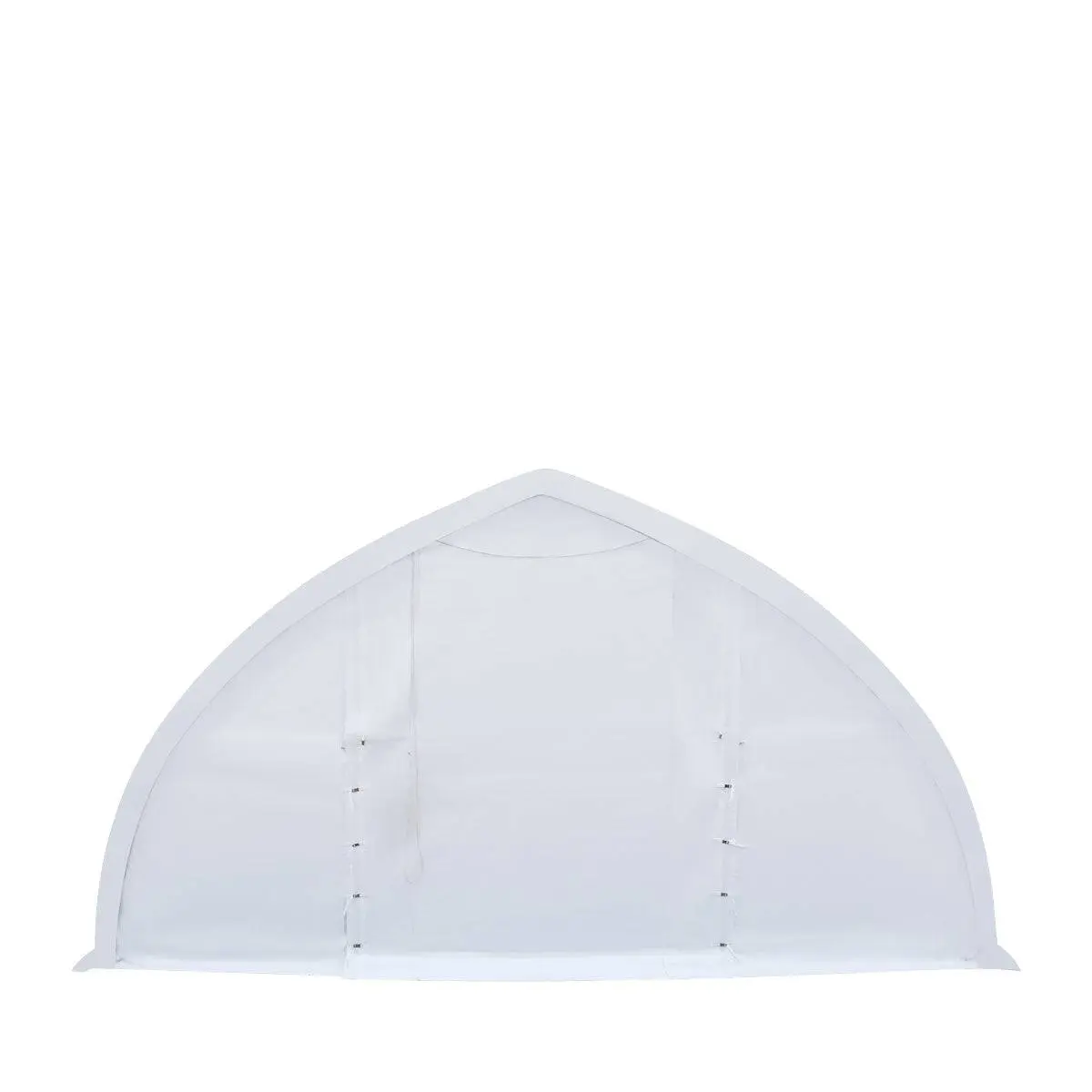 30' x 40' Peak Ceiling Storage Shelter with Heavy Duty 17 oz PVC Cover & Drive Through Doors, TMG-ST3040V - Image 9