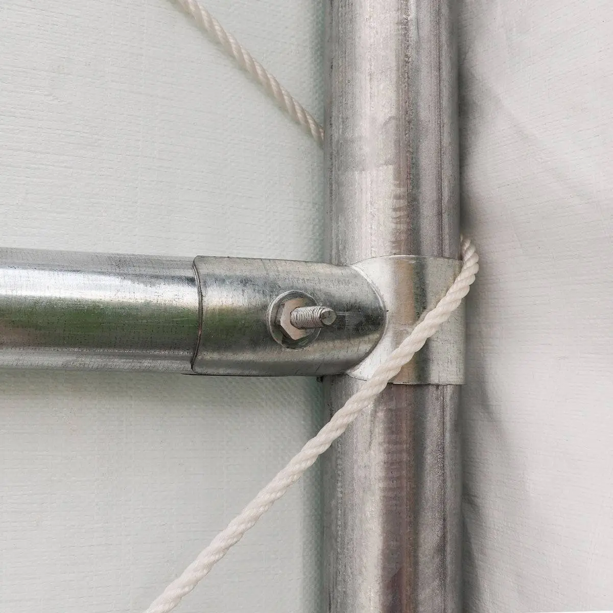 30' x 80' Peak Ceiling Storage Shelter with Heavy Duty 17 oz PVC Cover & Drive Through Doors, TMG-ST3080V - Image 13