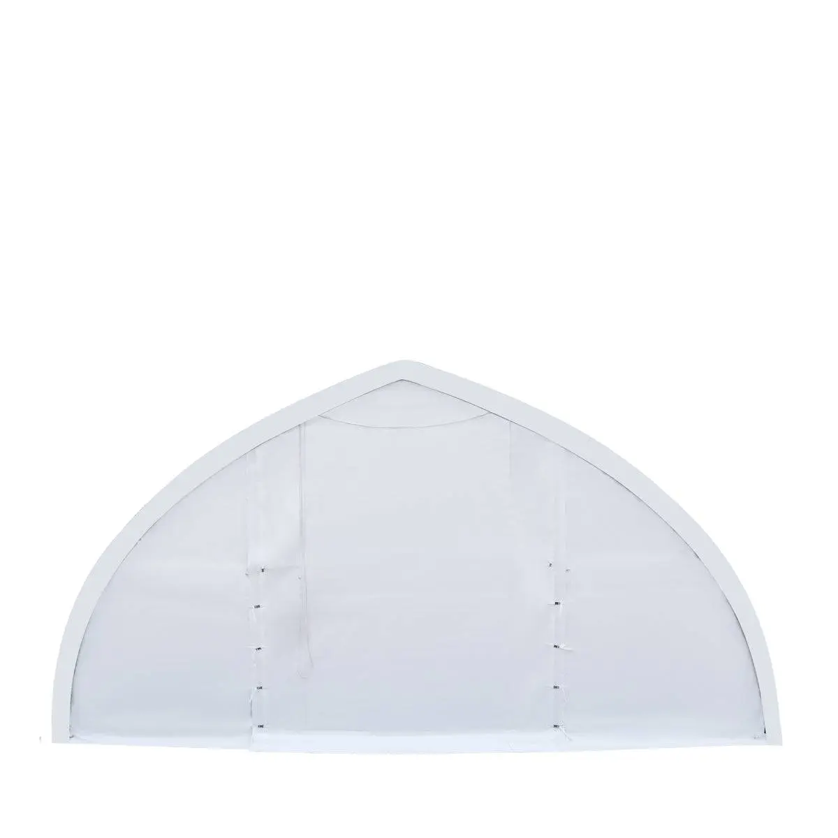30' x 80' Peak Ceiling Storage Shelter with Heavy Duty 17 oz PVC Cover & Drive Through Doors, TMG-ST3080V - Image 8