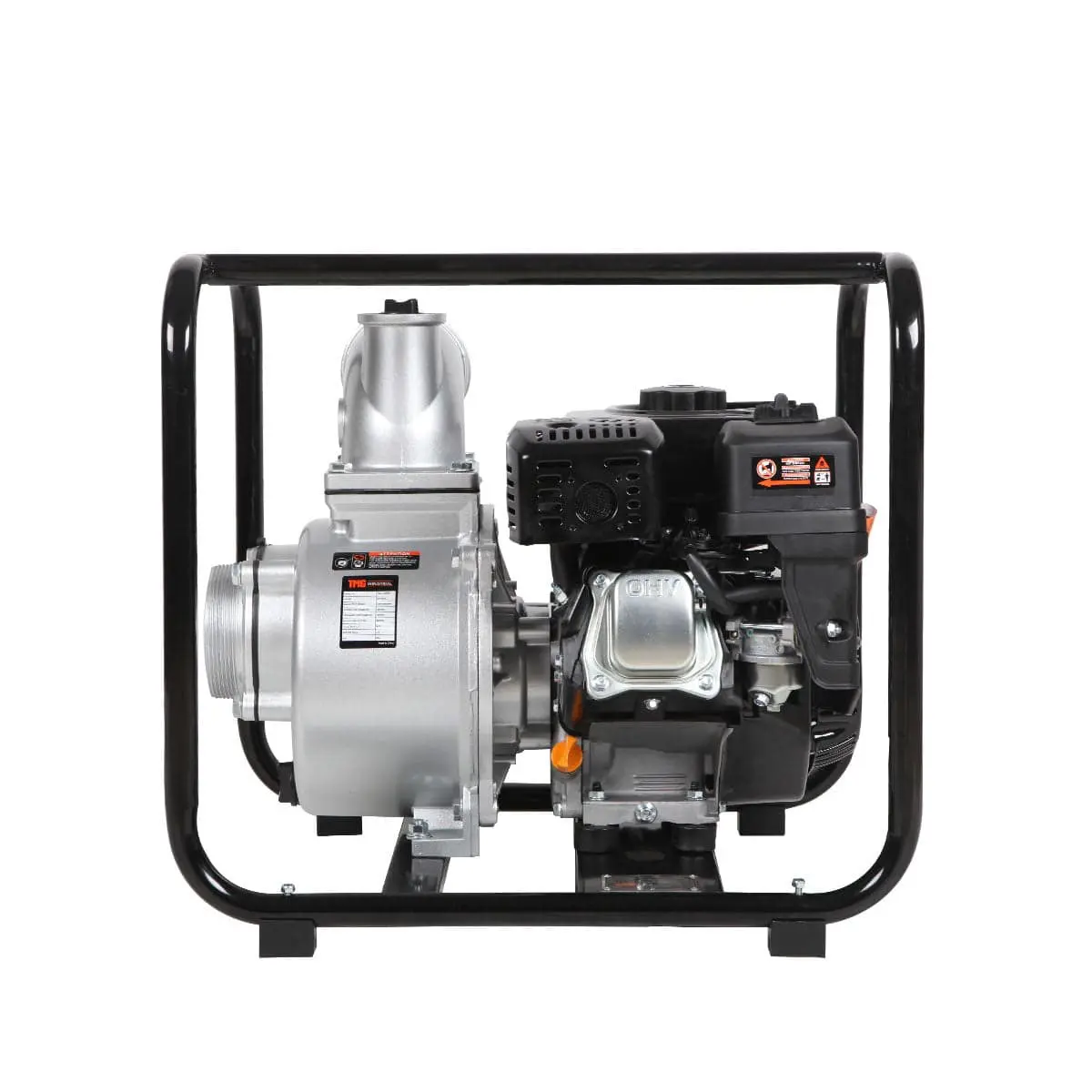 TMG-100TWP 352 GPM 4" Semi-Trash Water Pump with 7.5 HP Gas Engine - Image 4