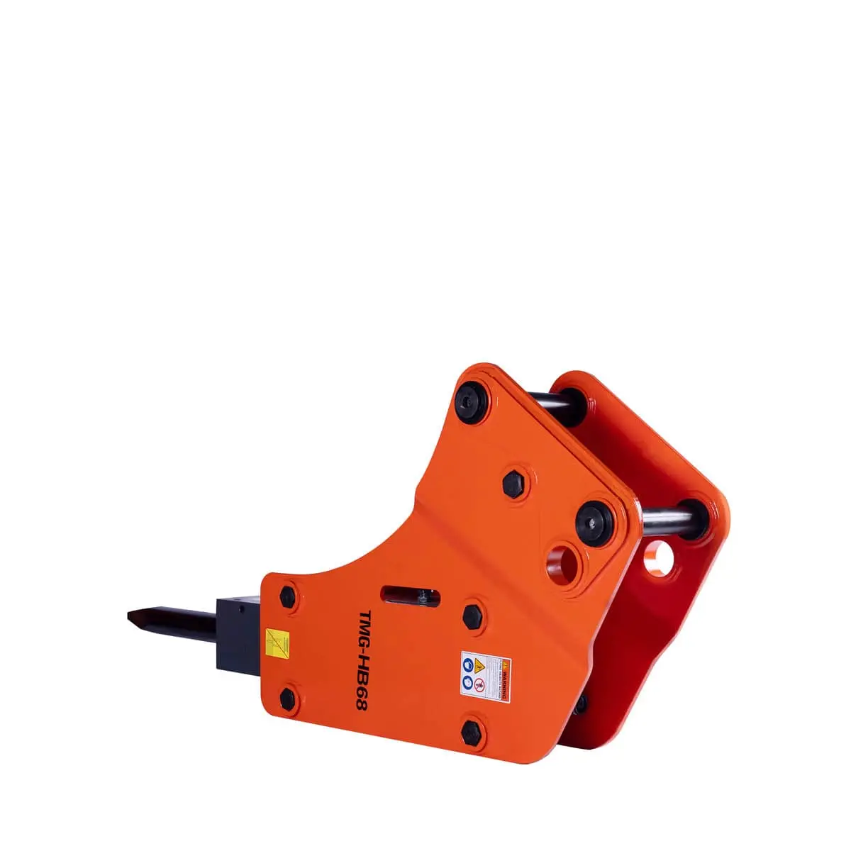 4-7 Ton Excavator/Backhoe Hydraulic Breaker, 2-3/4" Moil Point Chisel TMG-HB68 - Image 5