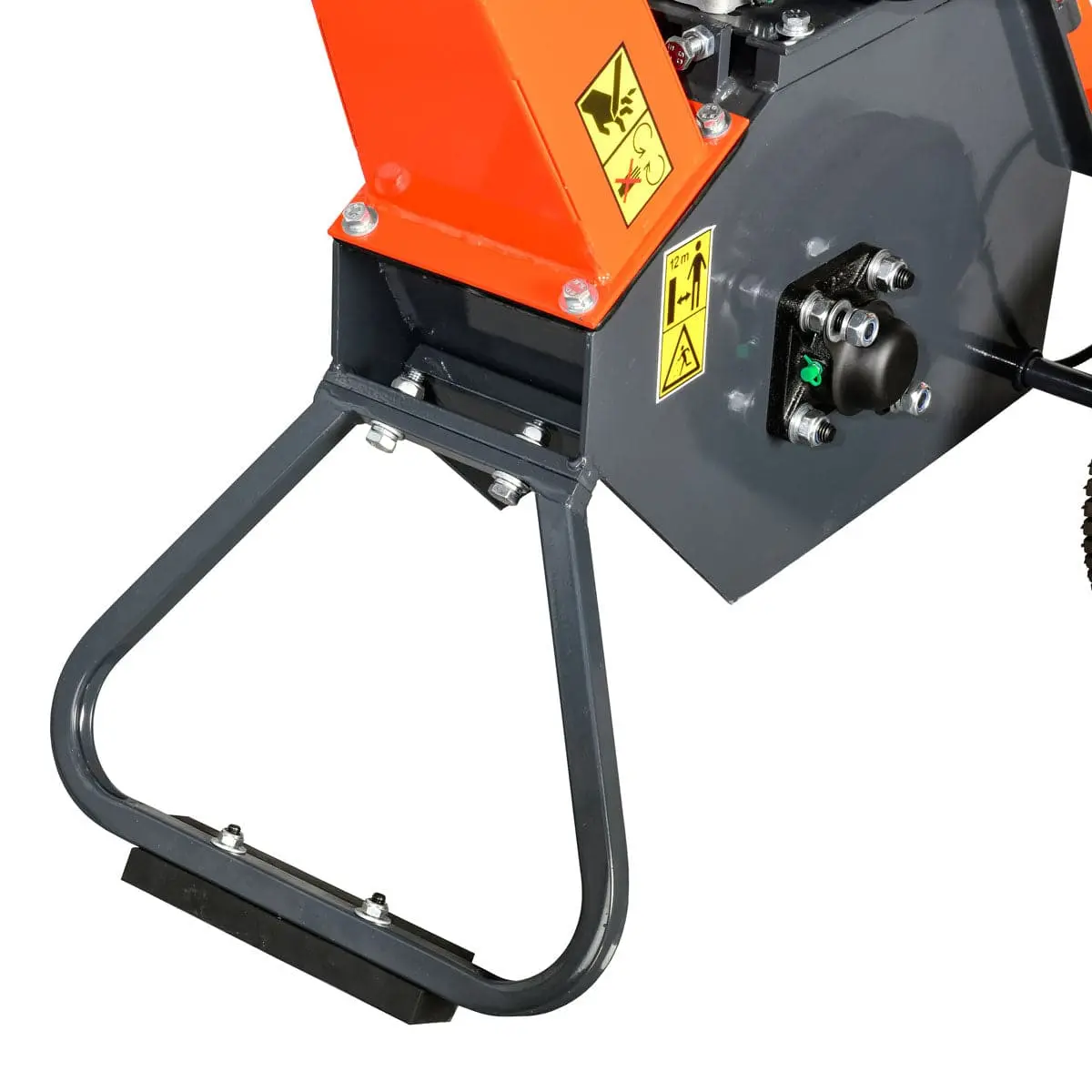 4" Wood Chipper with 7 HP Kohler Gas Engine, 6'' Reversible Blades, Dual Belt Drive TMG-GWC4 - Image 9