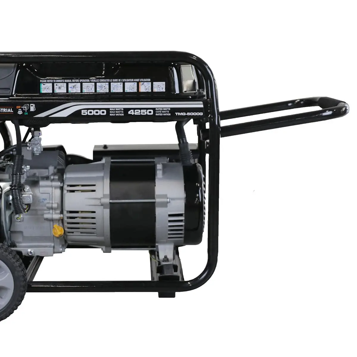 TMG-5000G 5000-Watt Gasoline Generator, 223cc OHV Engine, 11.5 Running Time, 120/240VAC - Image 5