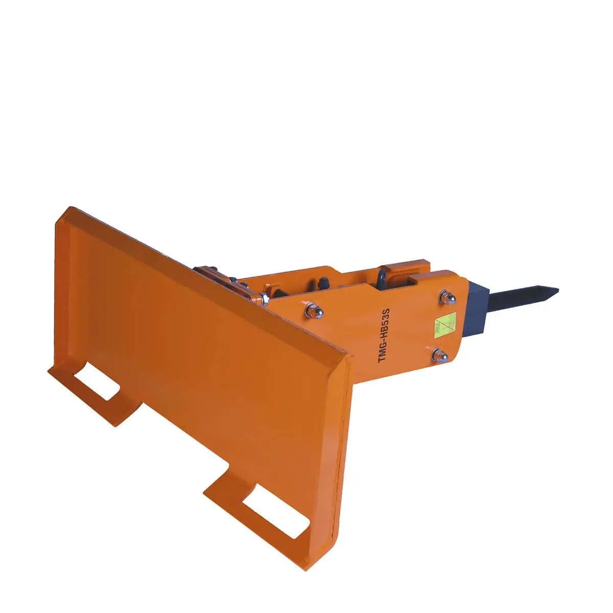 Hydraulic Breaker, 30-70 HP Skid Steer Universal Mount, 2" Moil Point Chisel TMG-HB53S - Image 5