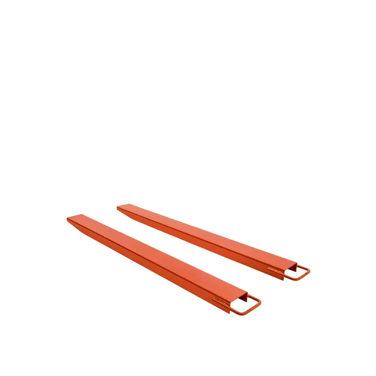 TMG-FE72 72" Forklift Extensions, 1500-LB Capacity, Heel Restraint, 6" Wide, 2.5" Thick - Image 5