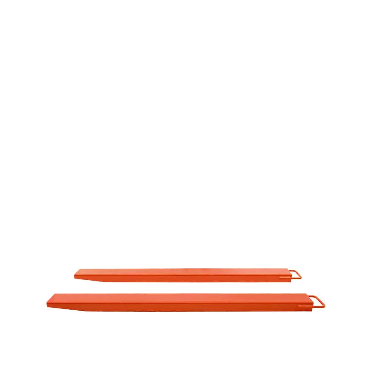 TMG-FE72 72" Forklift Extensions, 1500-LB Capacity, Heel Restraint, 6" Wide, 2.5" Thick - Image 6