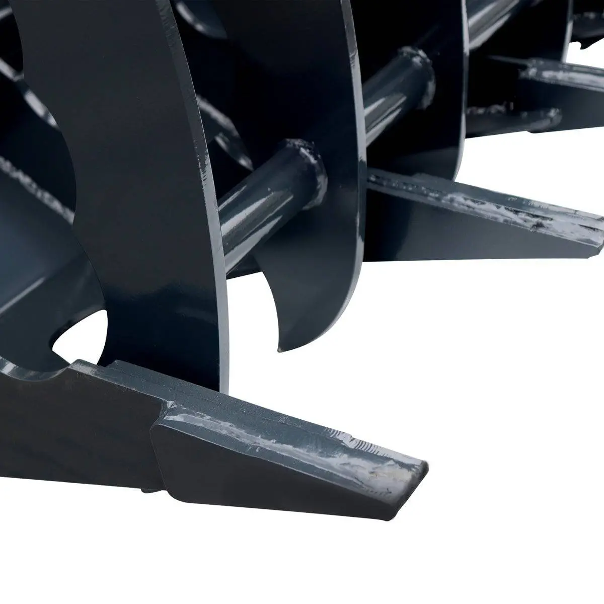72" Skid Steer Root Rake Grapple Attachment, Universal Mount, 53" Jaw Opening, 9" Tine Spacing, 3000 lb Weight Capacity, TMG-RG72 - Image 12