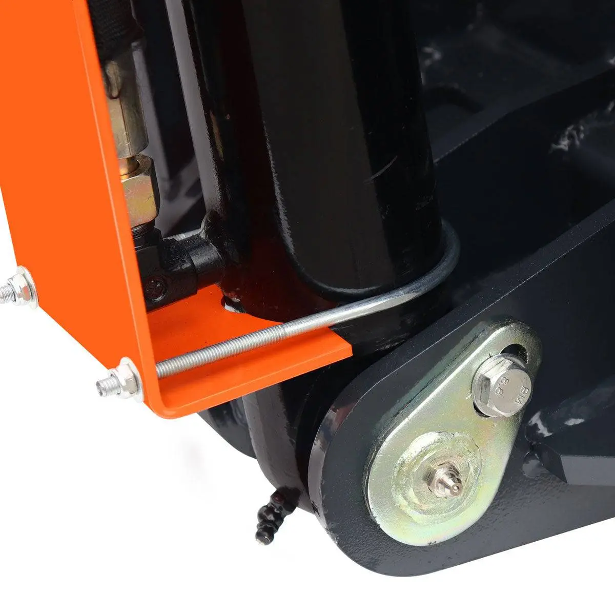 72" Skid Steer Root Rake Grapple Attachment, Universal Mount, 53" Jaw Opening, 9" Tine Spacing, 3000 lb Weight Capacity, TMG-RG72 - Image 14