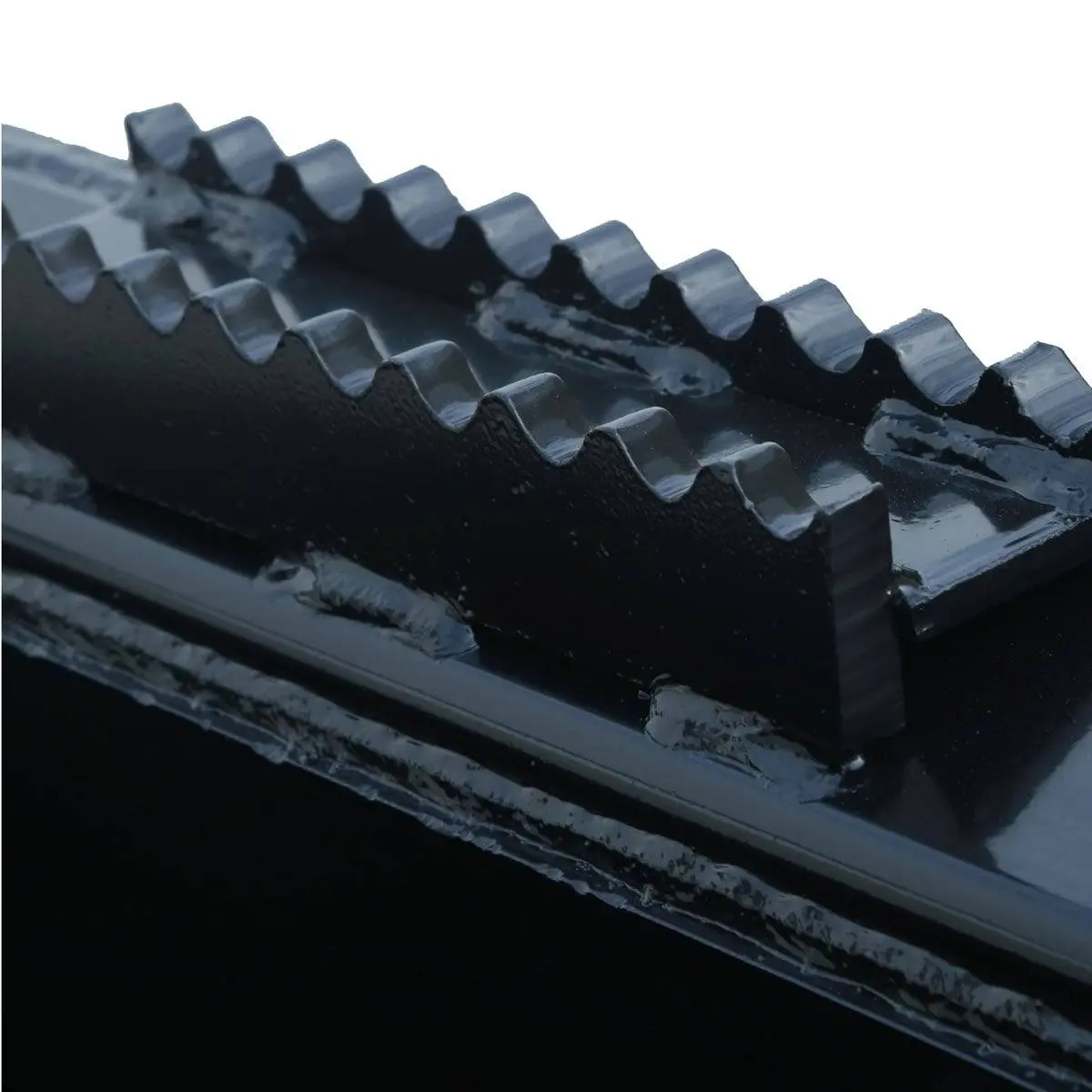 50" Skid Steer Stump Bucket Wrecker w/Universal Quick Attach Mount, Bolt-On Cutting Teeth, Curved Bottom, Reverse Curled Ripper Teeth, TMG-SB50 - Image 11