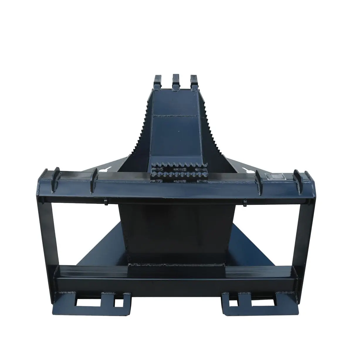 50" Skid Steer Stump Bucket Wrecker w/Universal Quick Attach Mount, Bolt-On Cutting Teeth, Curved Bottom, Reverse Curled Ripper Teeth, TMG-SB50 - Image 8