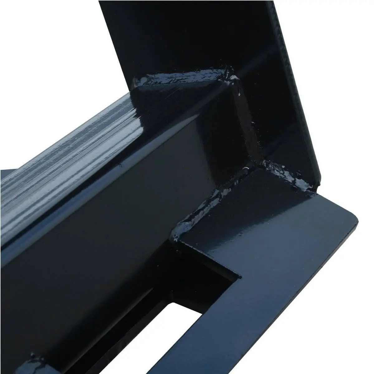 50" Skid Steer Stump Bucket Wrecker w/Universal Quick Attach Mount, Bolt-On Cutting Teeth, Curved Bottom, Reverse Curled Ripper Teeth, TMG-SB50 - Image 9