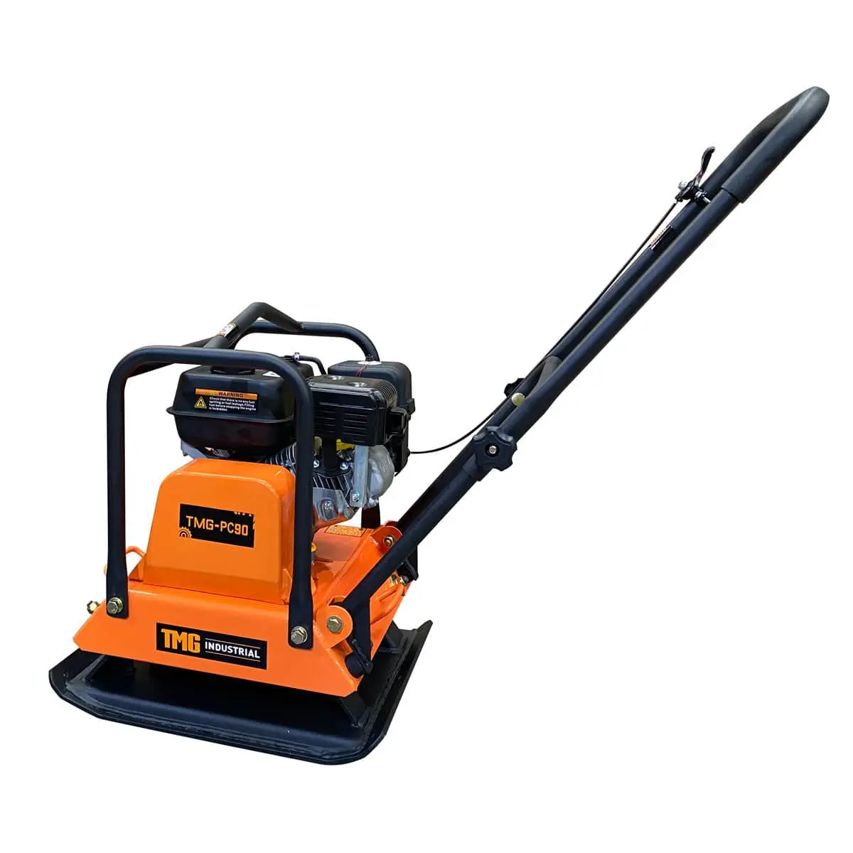 Vibratory Plate Compactor, 3400 lb Compact Capacity, 6.5 HP Loncin Engine, TMG-PC90 - Image 6