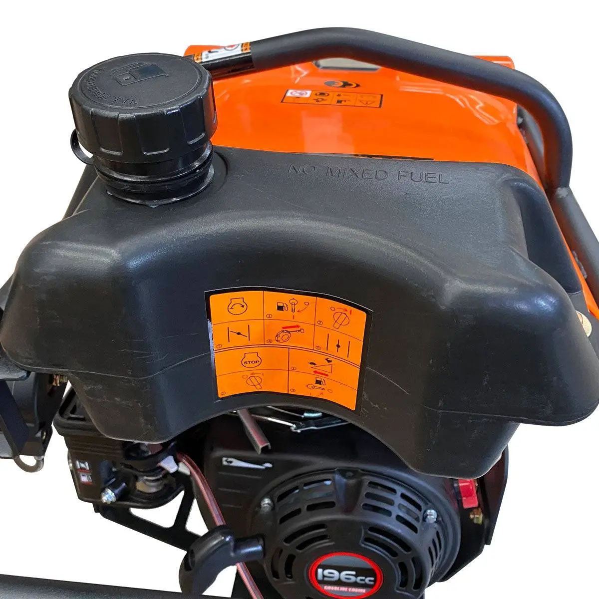 2250-lb Jumping Jack Tamping Rammer Compactor, 26" Compaction Depth, Asphalt, Cohesive & Granular Soils, TMG-RM80 - Image 5