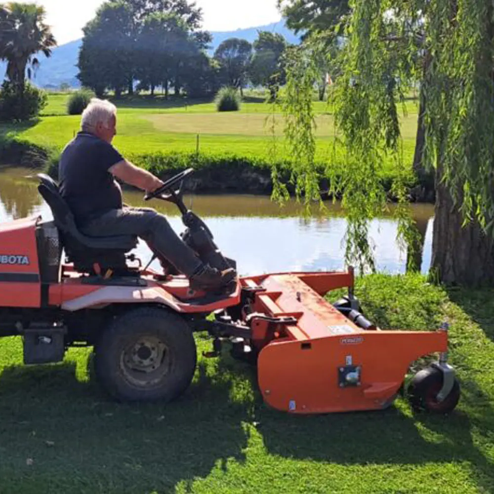 Peruzzo 58" Front-Mounted Flail Mower for Kubota Tractors, MFR #: TEG Special 1600 HD, Made in Italy TMG-PE9371 - Image 4