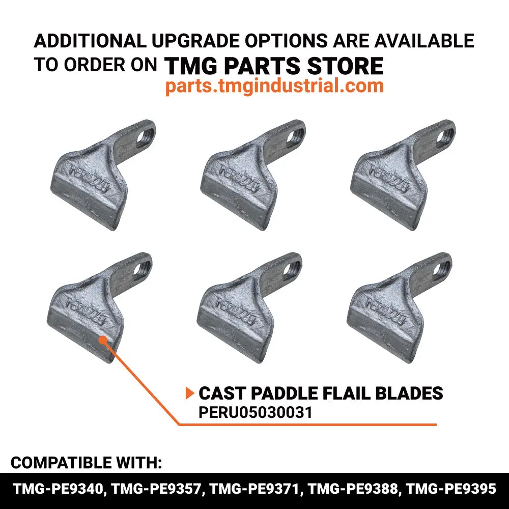 Peruzzo 58" Front-Mounted Flail Mower for Kubota Tractors, MFR #: TEG Special 1600 HD, Made in Italy TMG-PE9371 - Image 5