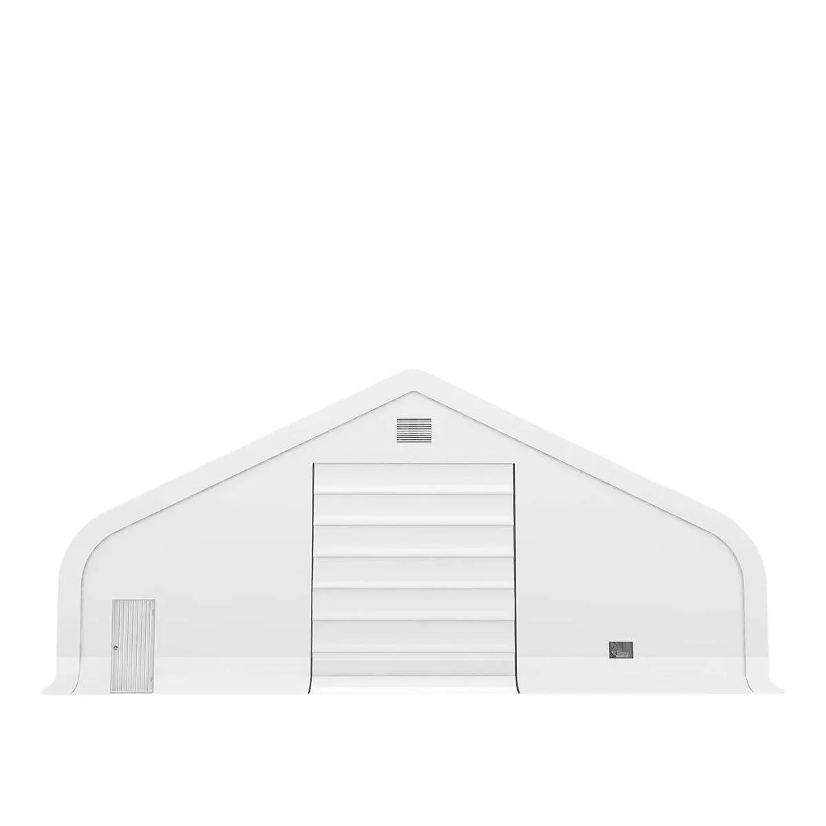 50' x 80' Dual Truss Storage Shelter with Heavy Duty 32 oz PVC Cover & Drive Through Doors, TMG-DT5080-PRO - Image 16
