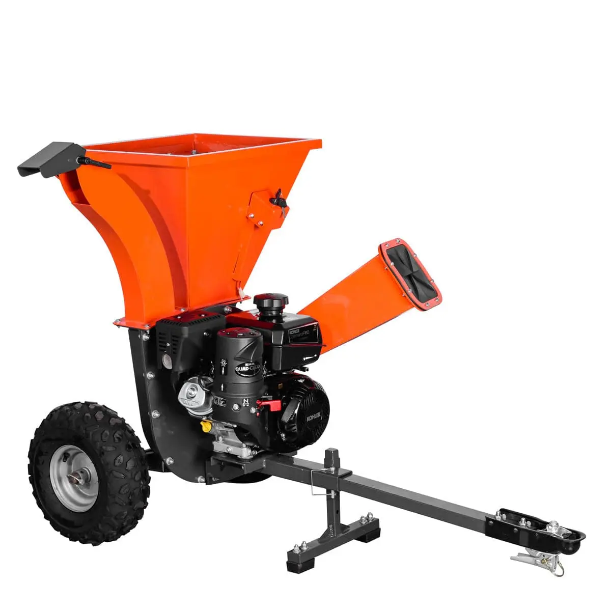 3" Wood Chipper Shredder Vacuum – 7HP Gas Kohler Engine, Tow-Behind 1-7/8" TMG-GWC3 - Image 10