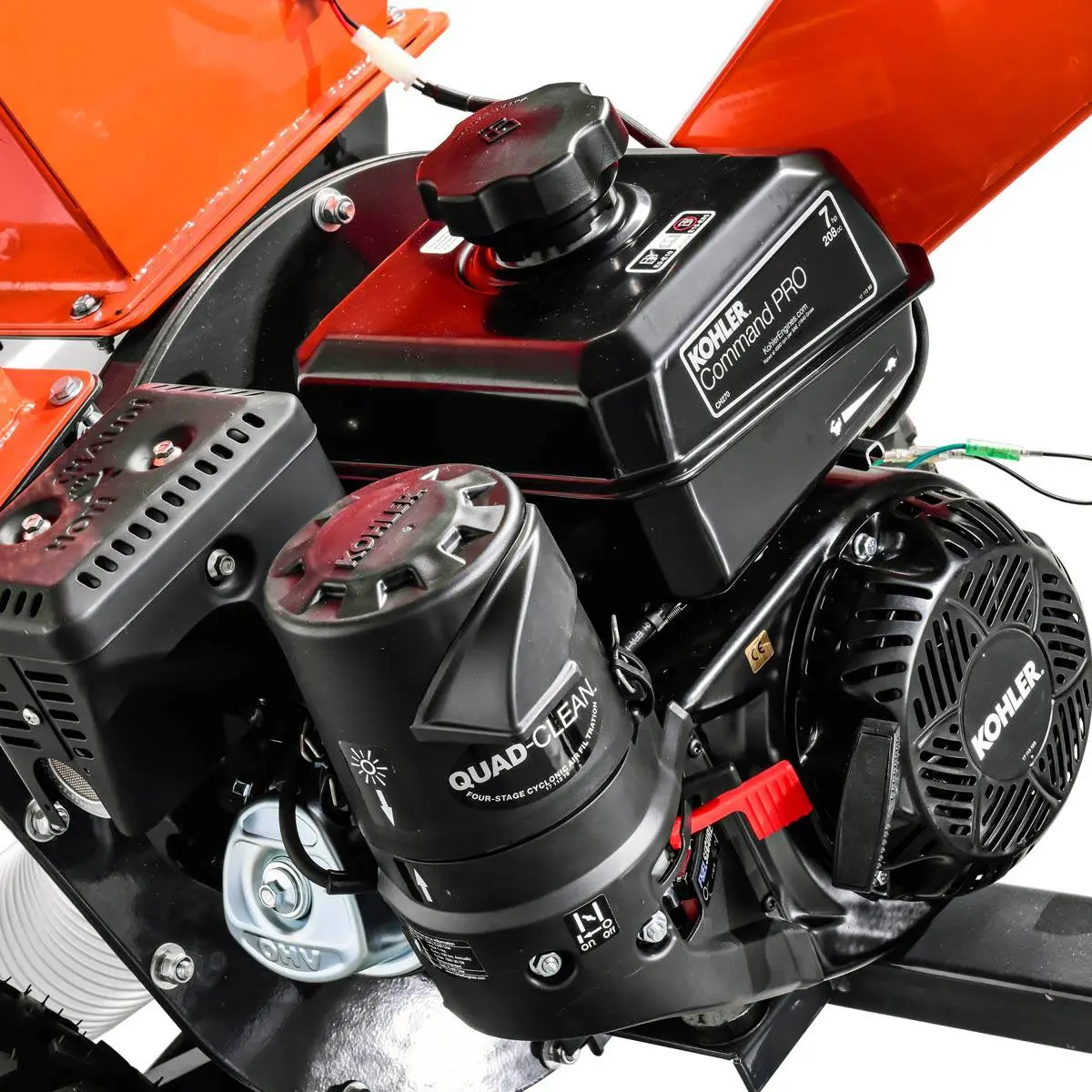 3" Wood Chipper Shredder Vacuum – 7HP Gas Kohler Engine, Tow-Behind 1-7/8" TMG-GWC3 - Image 14