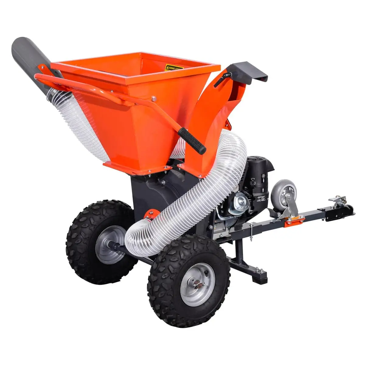 3" Wood Chipper Shredder Vacuum – 7HP Gas Kohler Engine, Tow-Behind 1-7/8" TMG-GWC3 - Image 4