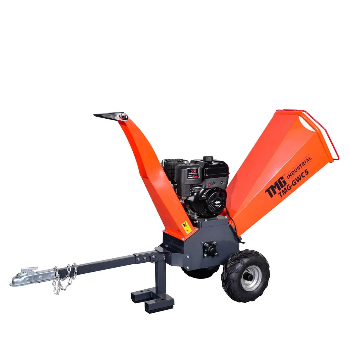 4-3/4" Wood Chipper with 13.5HP Briggs & Stratton Gas Engine, 2" Hitch Tow-Behind TMG-GWC5 - Image 5
