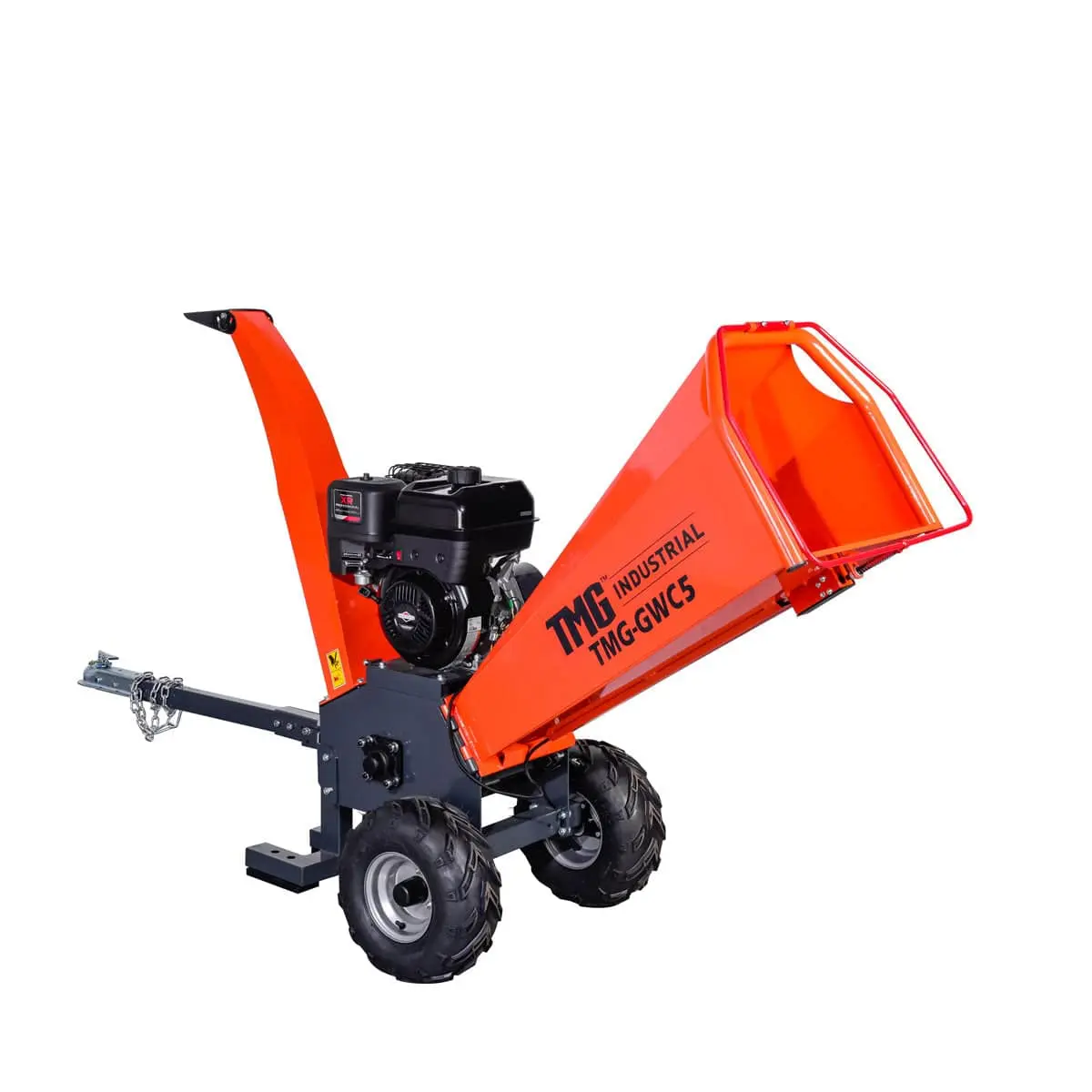 4-3/4" Wood Chipper with 13.5HP Briggs & Stratton Gas Engine, 2" Hitch Tow-Behind TMG-GWC5 - Image 7
