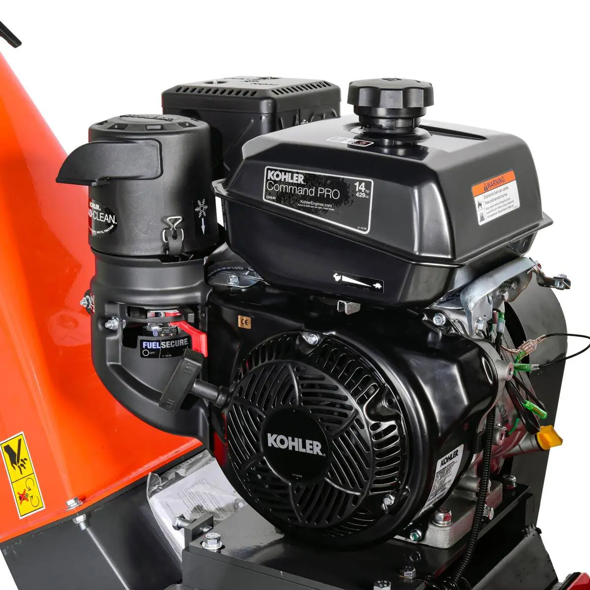 6" Wood Chipper with Kohler 14 HP Gas Engine, 2" Hitch Tow-Behind TMG-GWC6 - Image 10