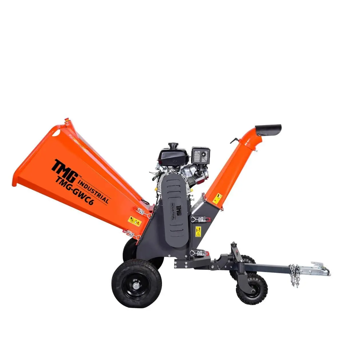 6" Wood Chipper with Kohler 14 HP Gas Engine, 2" Hitch Tow-Behind TMG-GWC6 - Image 3