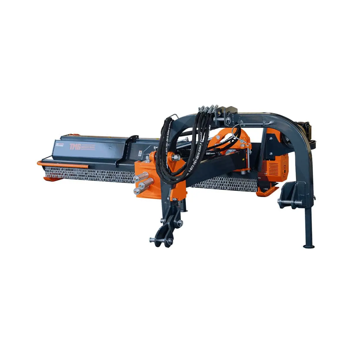 100" Ditch Bank Flail Mower, Offset Verge & Slope Cutter for Tractors 80-120 HP, Italian Gearbox TMG-TFMO100 - Image 4