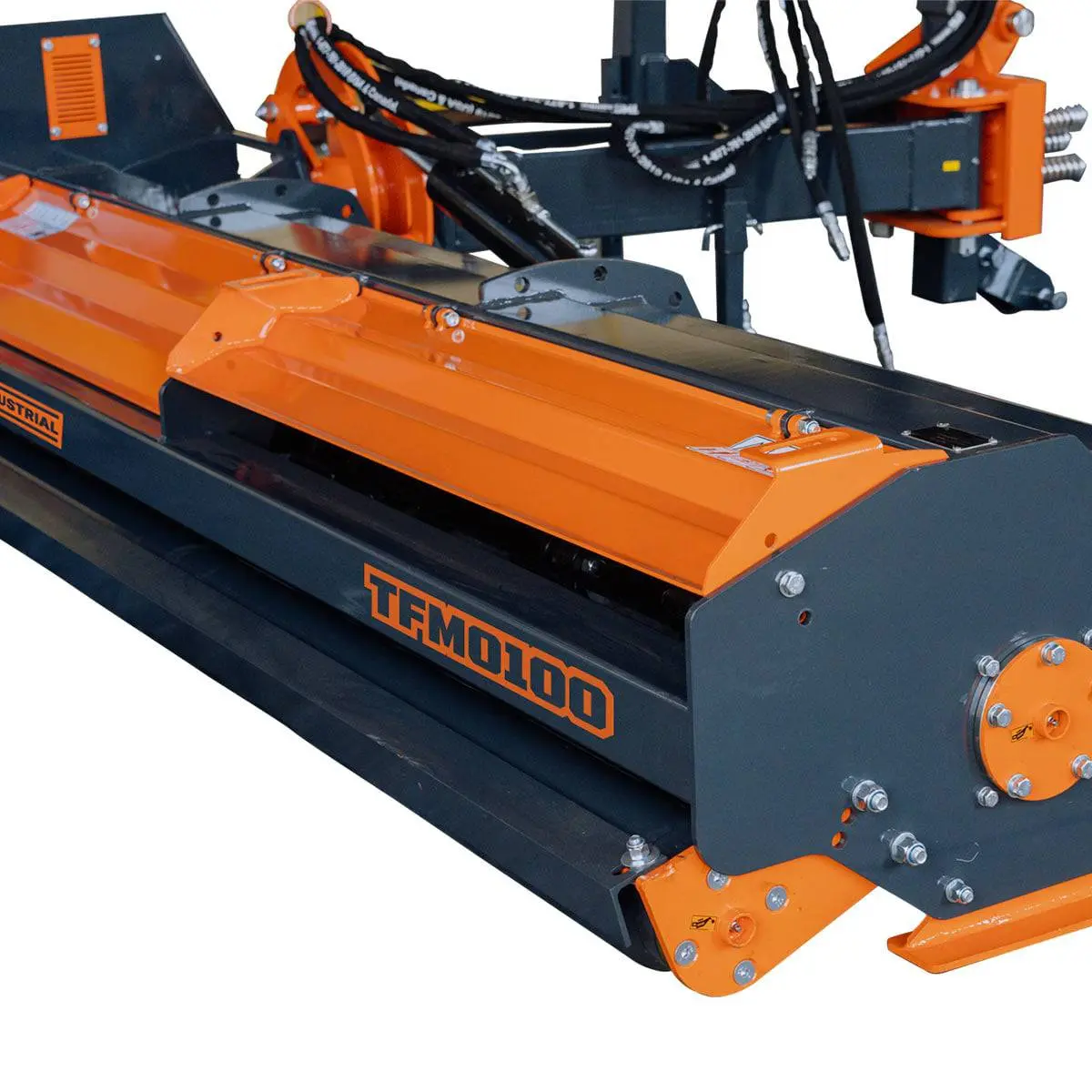 100" Ditch Bank Flail Mower, Offset Verge & Slope Cutter for Tractors 80-120 HP, Italian Gearbox TMG-TFMO100 - Image 9