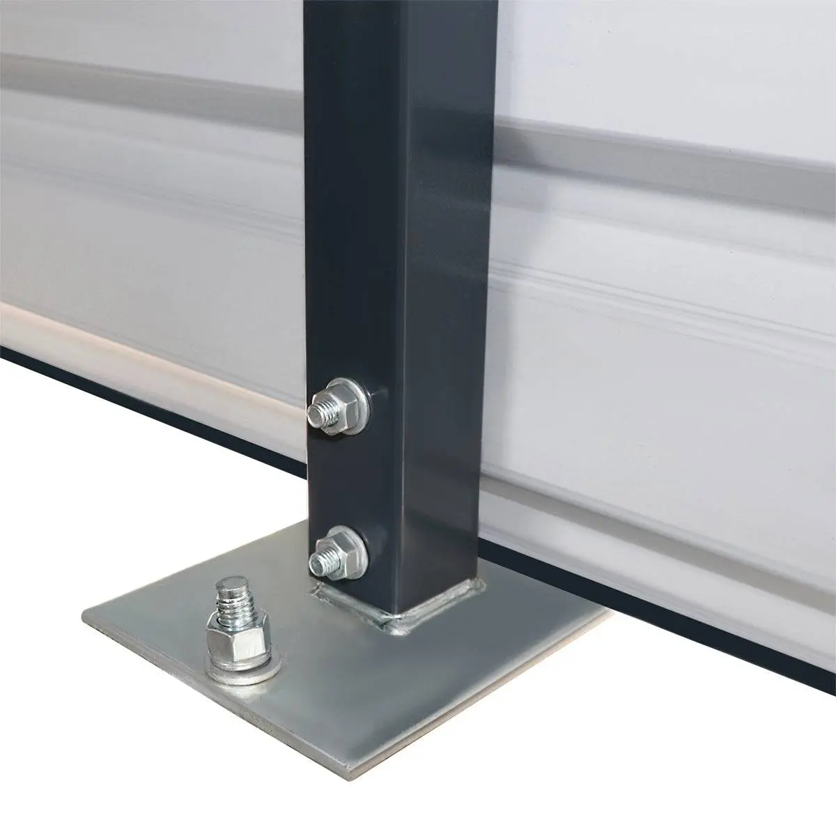 20' x 20' Metal Garage Shed, 9' High Double Front Doors, 13' Peak, 400 Sq-Ft TMG-MS2020 - Image 14