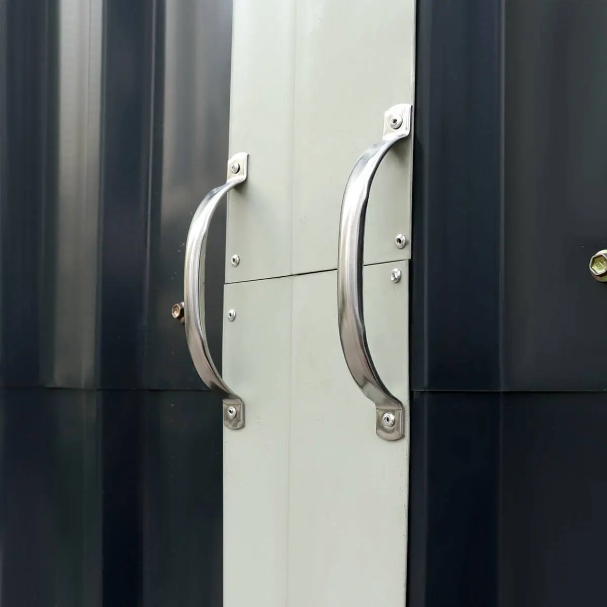 20' x 20' Metal Garage Shed, 9' High Double Front Doors, 13' Peak, 400 Sq-Ft TMG-MS2020 - Image 16