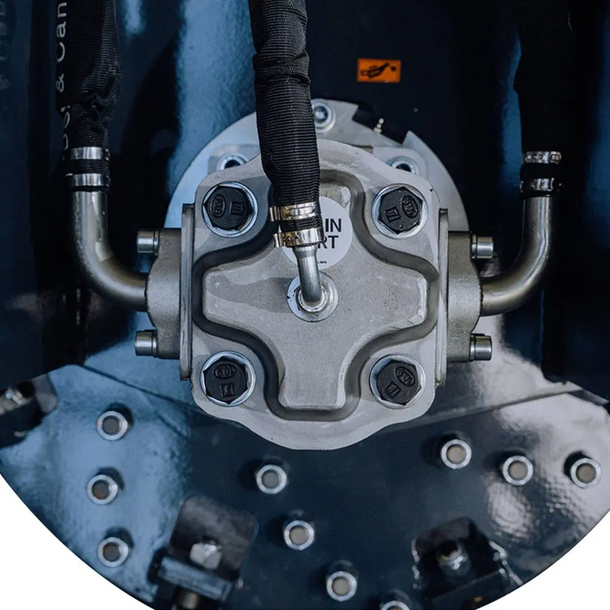 Skid Steer Stump Grinder, 24" Rotor Size, 7" Cutting Below Ground, Steel Carbide Teeth, TMG-SSG25 - Image 13