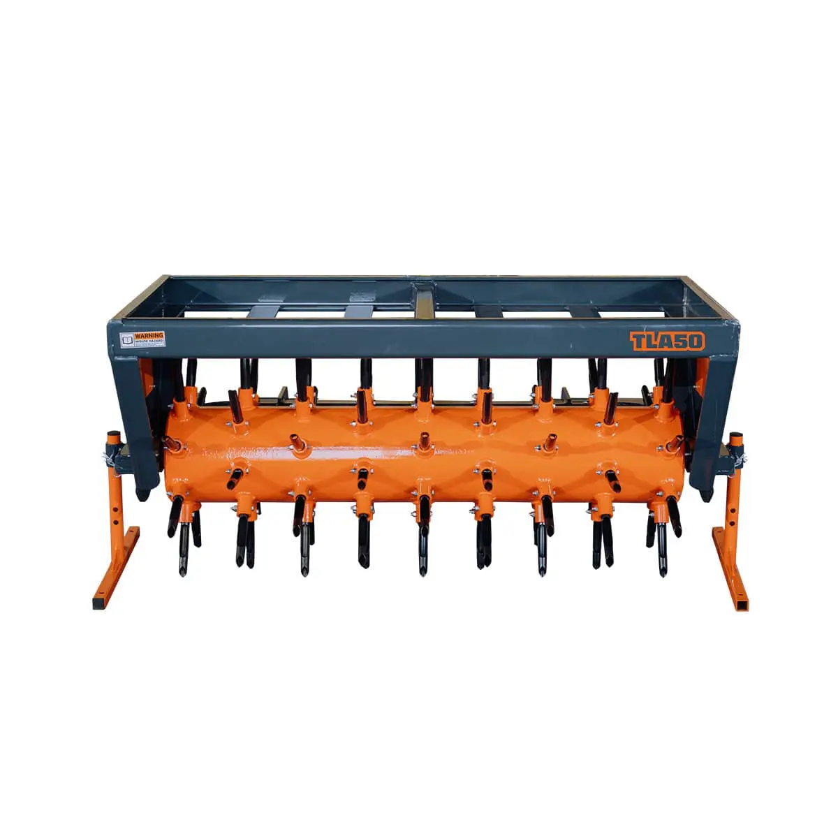 3 Point Hitch Drum Plug Aerator, 50" Working Width, Cat 1 & Cat 2 Tractors, 5" Plug Length, TMG-TLA50 - Image 3