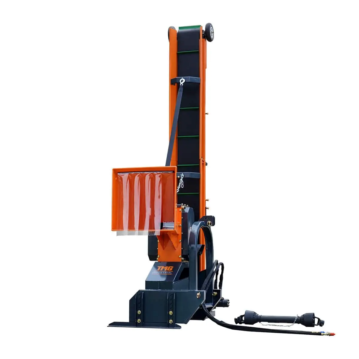 3-Point Hitch Firewood Branch Logger & 45° Adjustable Belt Conveyor, 20-60 HP Tractor, PTO Driveline Shaft Included, TMG-TFL42 - Image 3