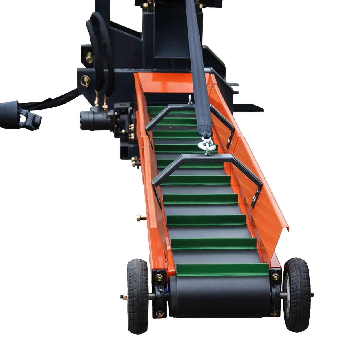3-Point Hitch Firewood Branch Logger & 45° Adjustable Belt Conveyor, 20-60 HP Tractor, PTO Driveline Shaft Included, TMG-TFL42 - Image 6