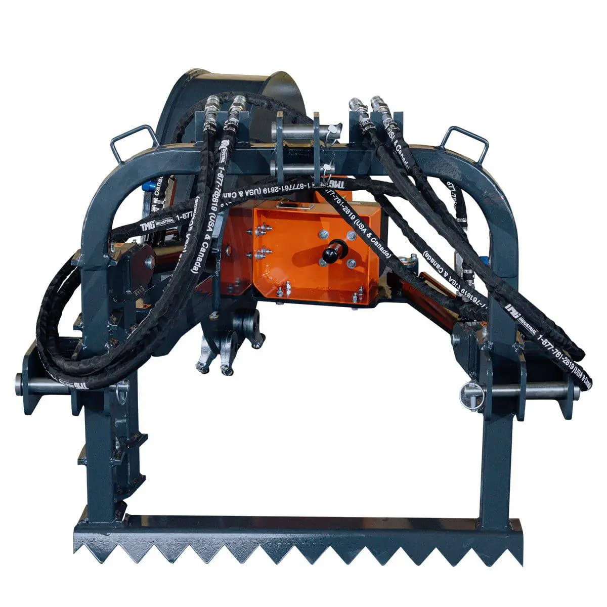 3-Point PTO Stump Grinder, 20-60 HP, Cat 1 & 2 Hookups, 12" Below & 18" Above Ground, 40° Cutting Arc, TMG-TSG24 - Image 5