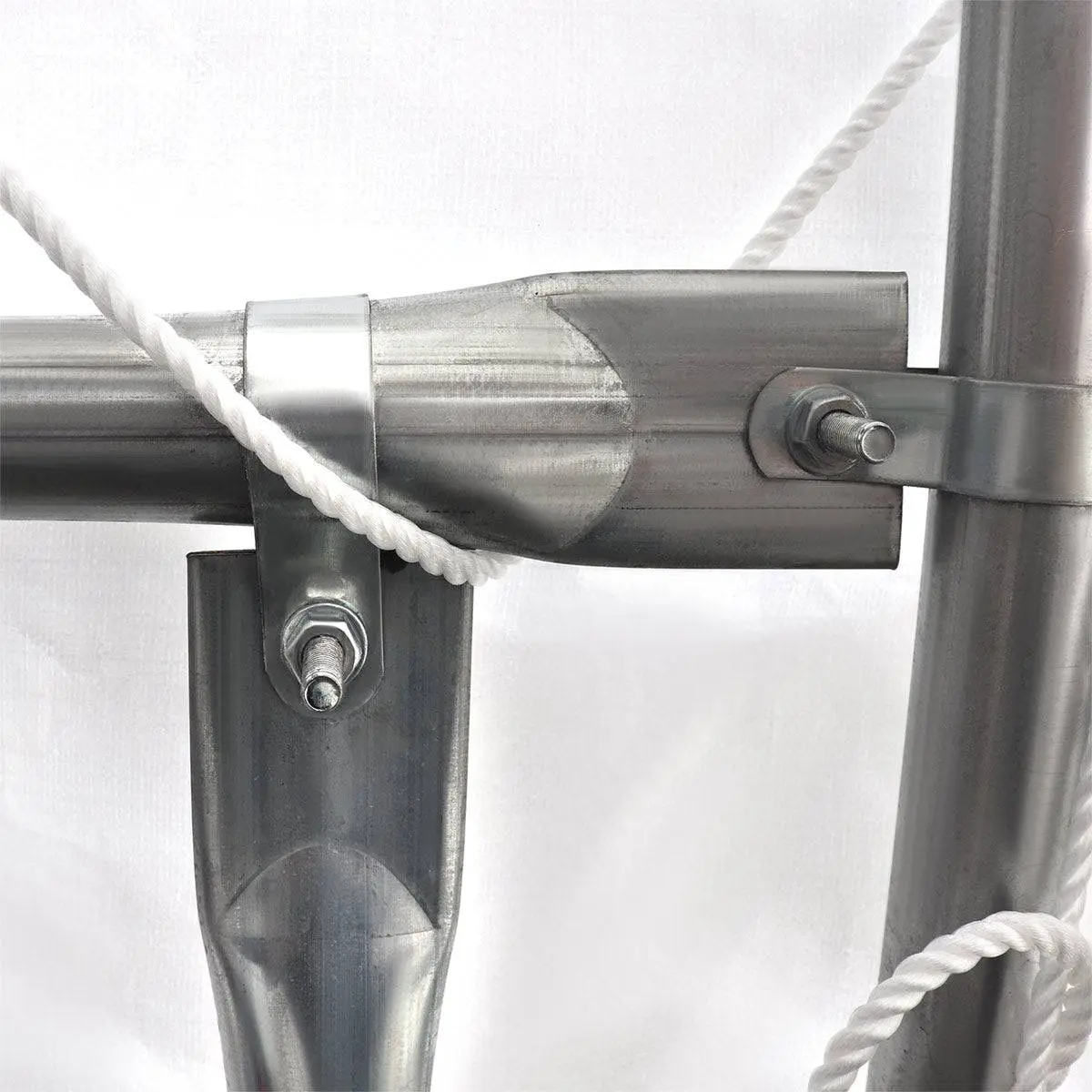 30' x 20' Dual Truss Container Shelter with Heavy Duty 17 oz PVC Cover, Enclosed End Wall & Front Drop, TMG-DT3020CF - Image 13