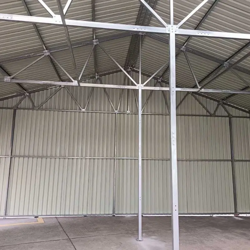 30' x 40' Metal Garage Shed, 11' High Double Front Doors, 17' Peak, 1260 Sq-Ft TMG-MS3040 - Image 10