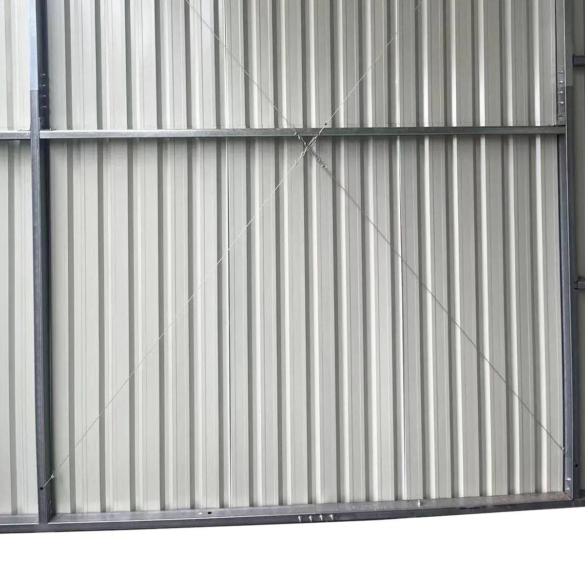 30' x 40' Metal Garage Shed, 11' High Double Front Doors, 17' Peak, 1260 Sq-Ft TMG-MS3040 - Image 11