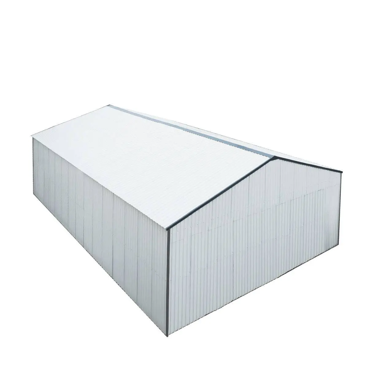 30' x 40' Metal Garage Shed, 11' High Double Front Doors, 17' Peak, 1260 Sq-Ft TMG-MS3040 - Image 17